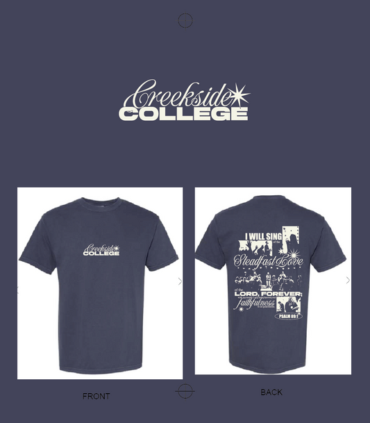 Creekside College Tshirt 2025